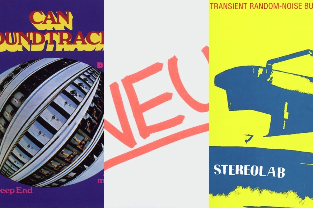Can – Soundtracks (1970) / Neu! – Neu! (1972) / Stereolab – Transient Random-Noise Bursts With Announcements (1993)