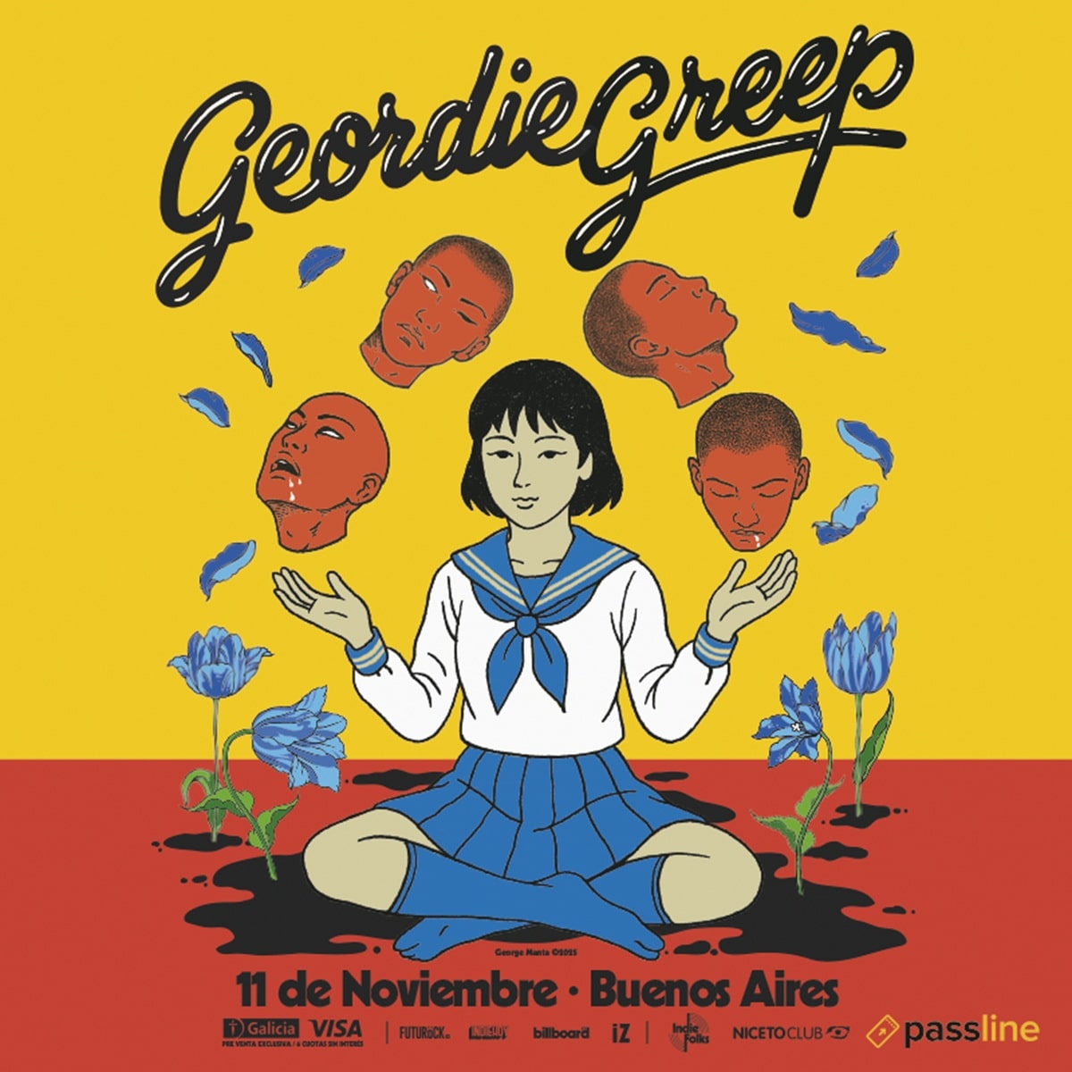 Geordie Greep en Argentina