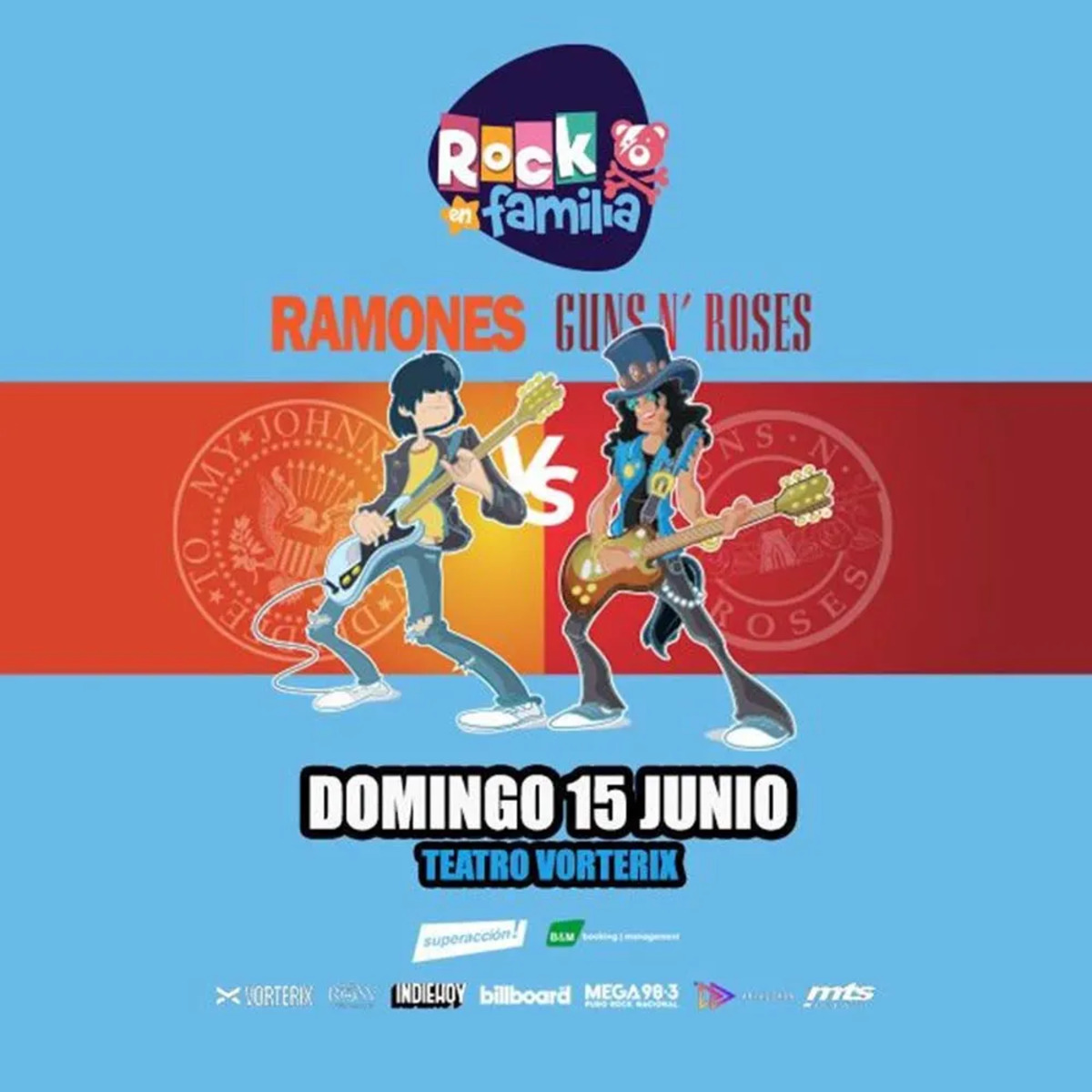 Rock en Familia en Teatro Vorterix
