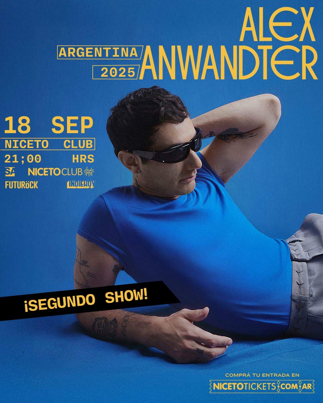 Alex Anwandter en Argentina