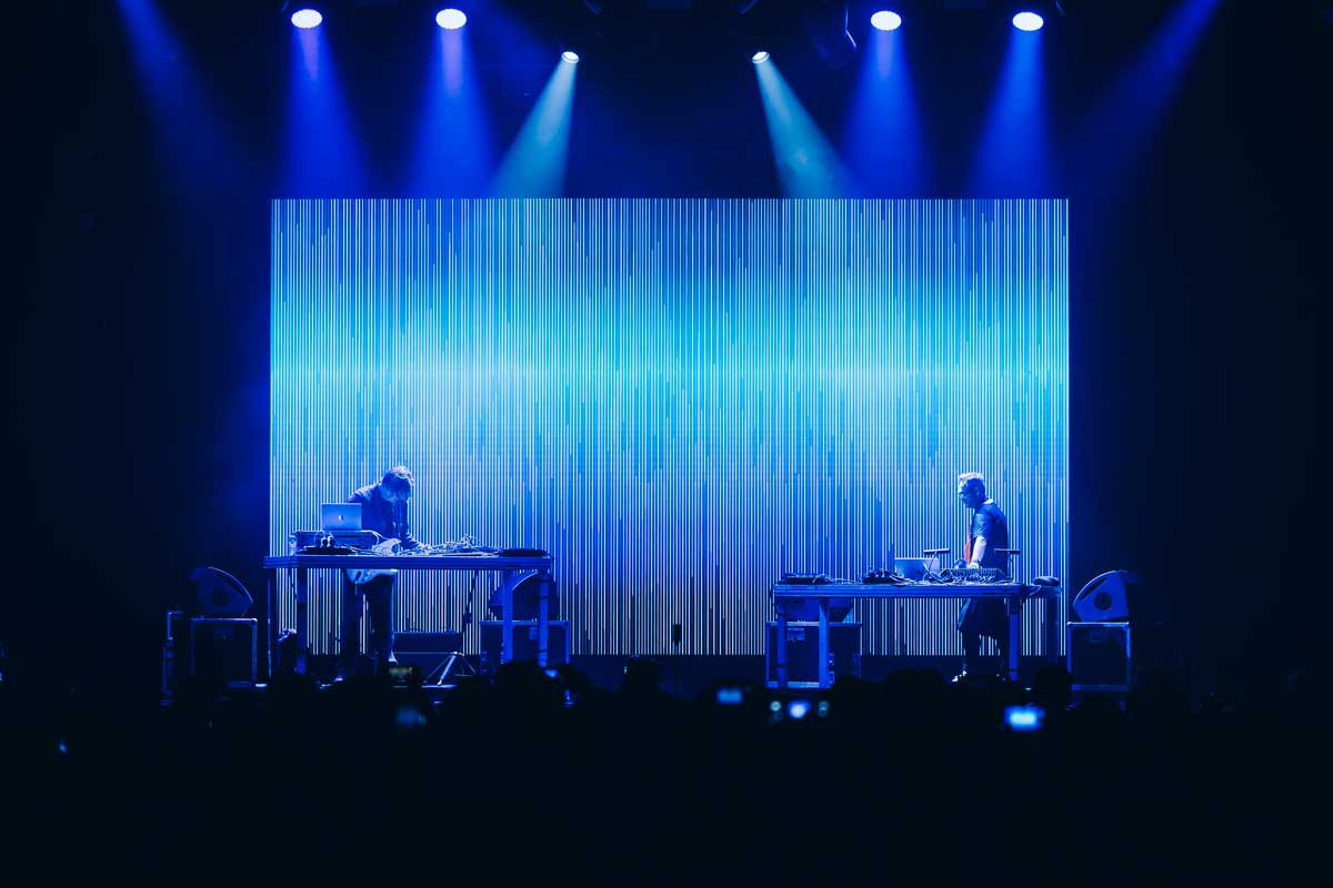 Alva Noto y Fennesz en Sónar Barcelona 2025.