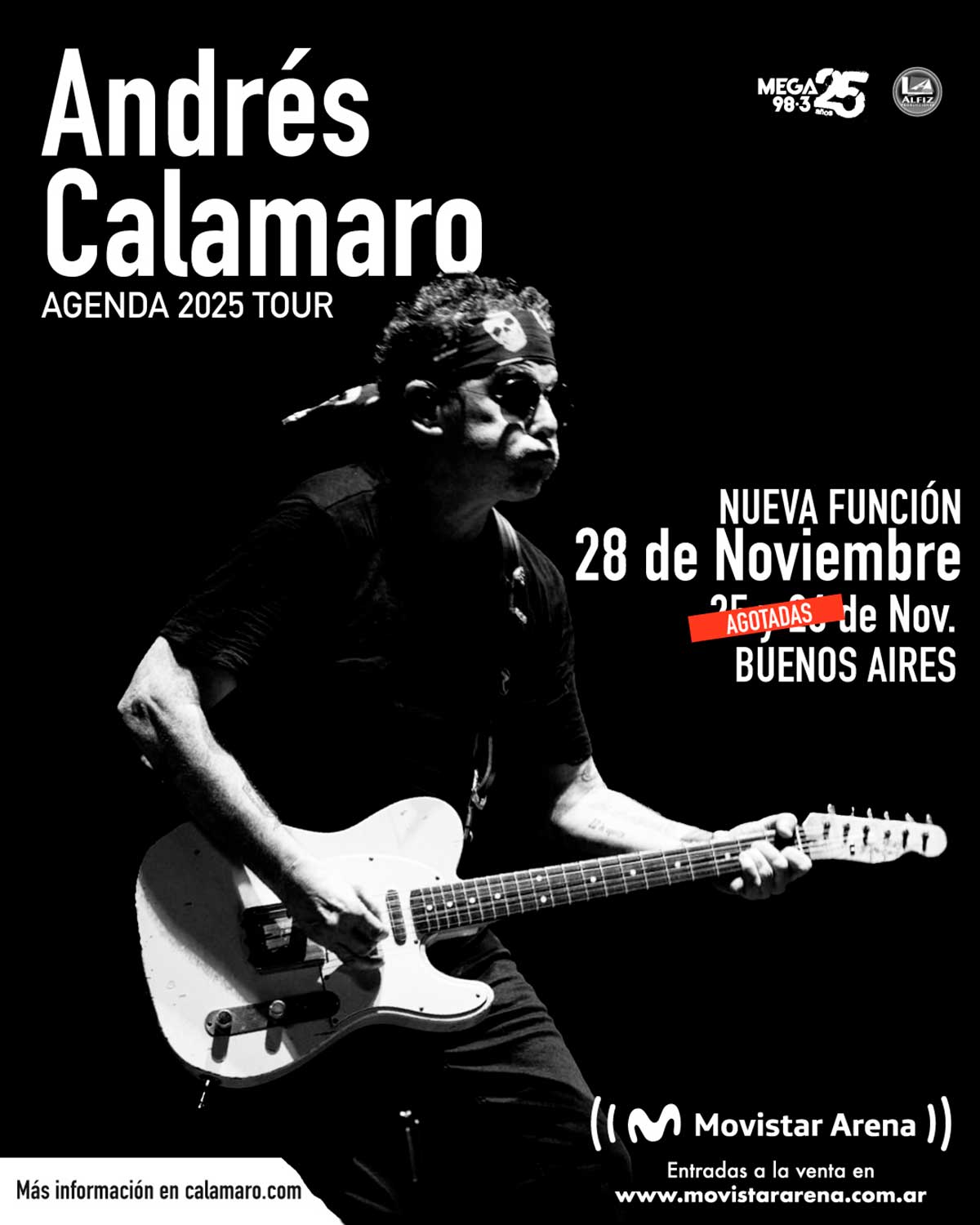 Andrés Calamaro en Movistar Arena