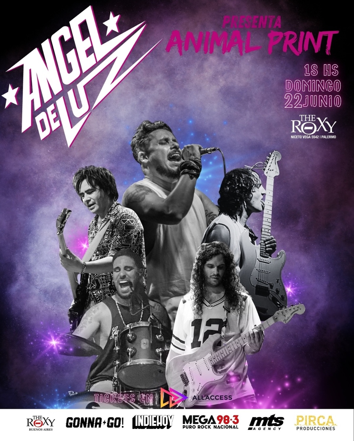 Ángel de Luz en The Roxy Live