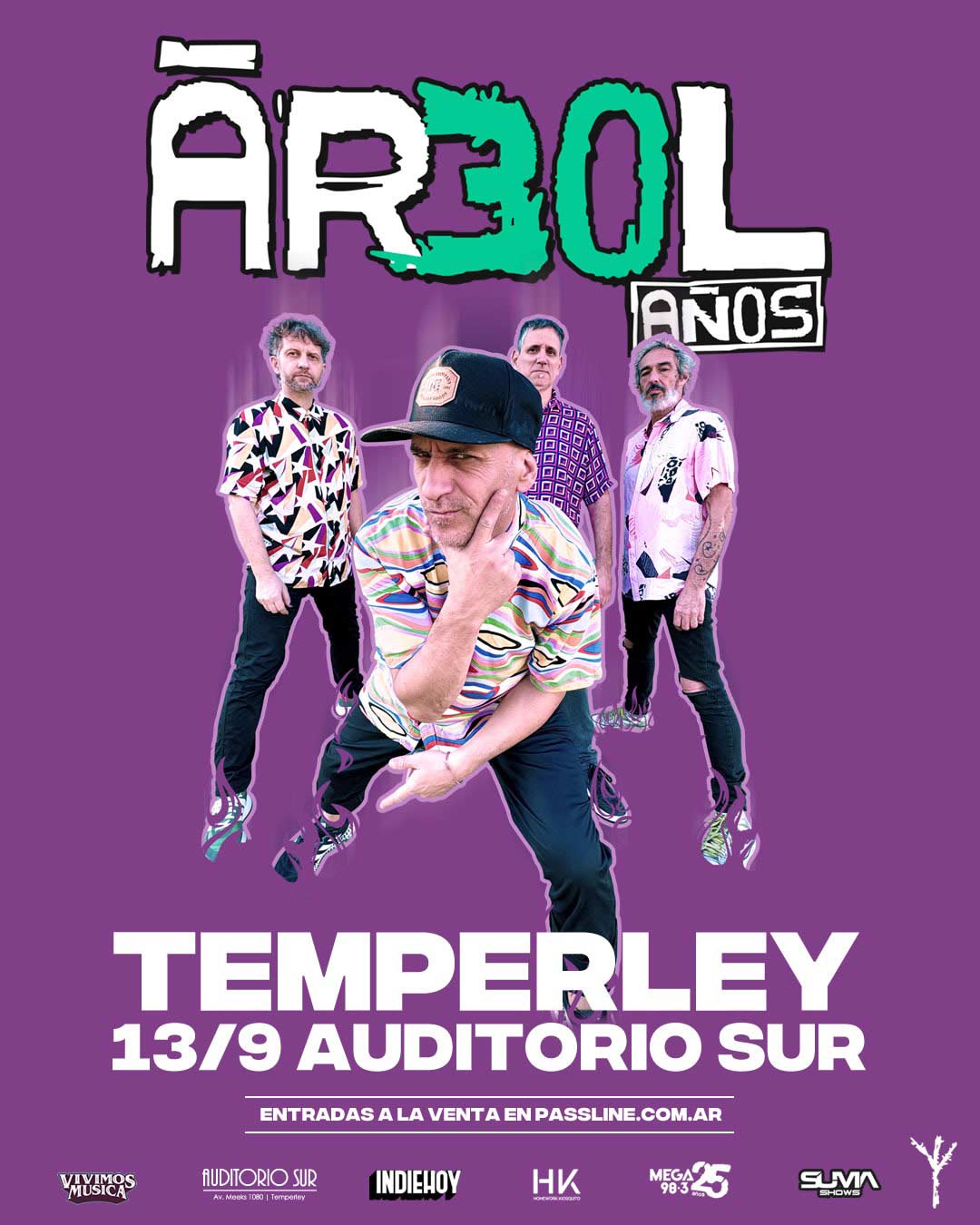 Árbol en Temperley