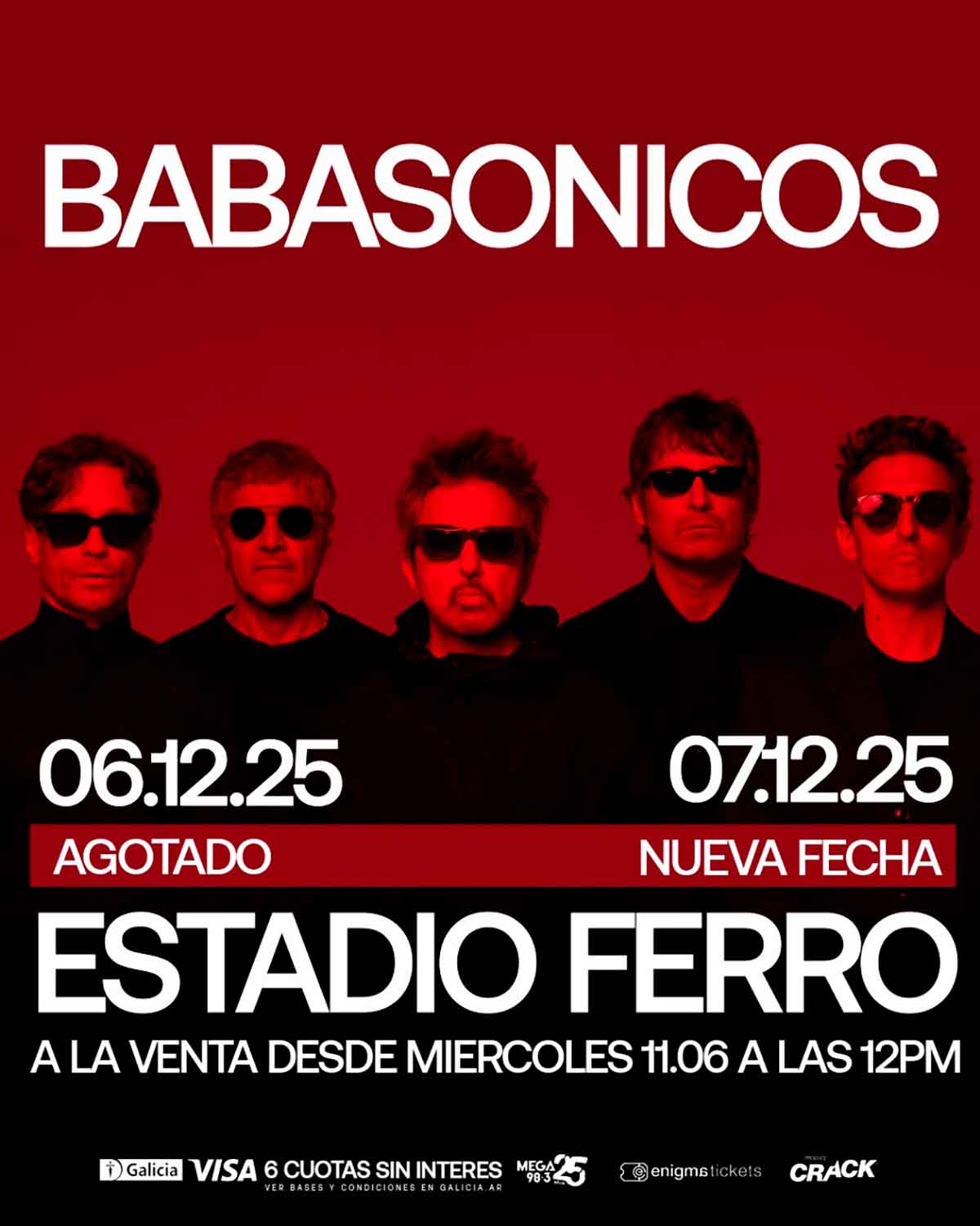 Babasónicos en Ferro