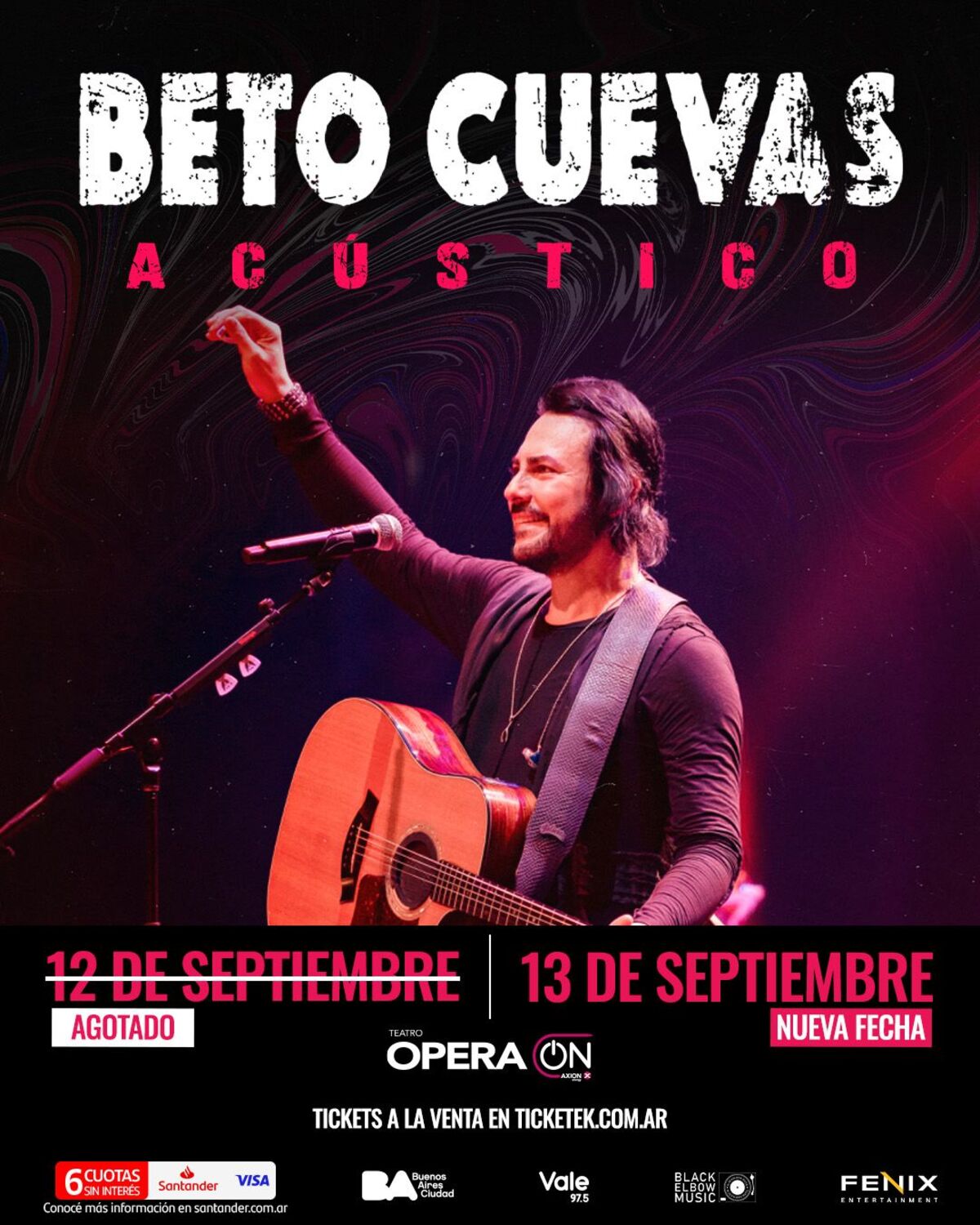 Beto Cuevas en Argentina