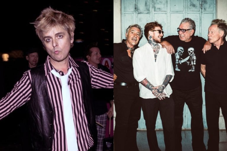 Billie Joe Armstrong y los Sex Pistols tocan "Anarchy in the U.K."