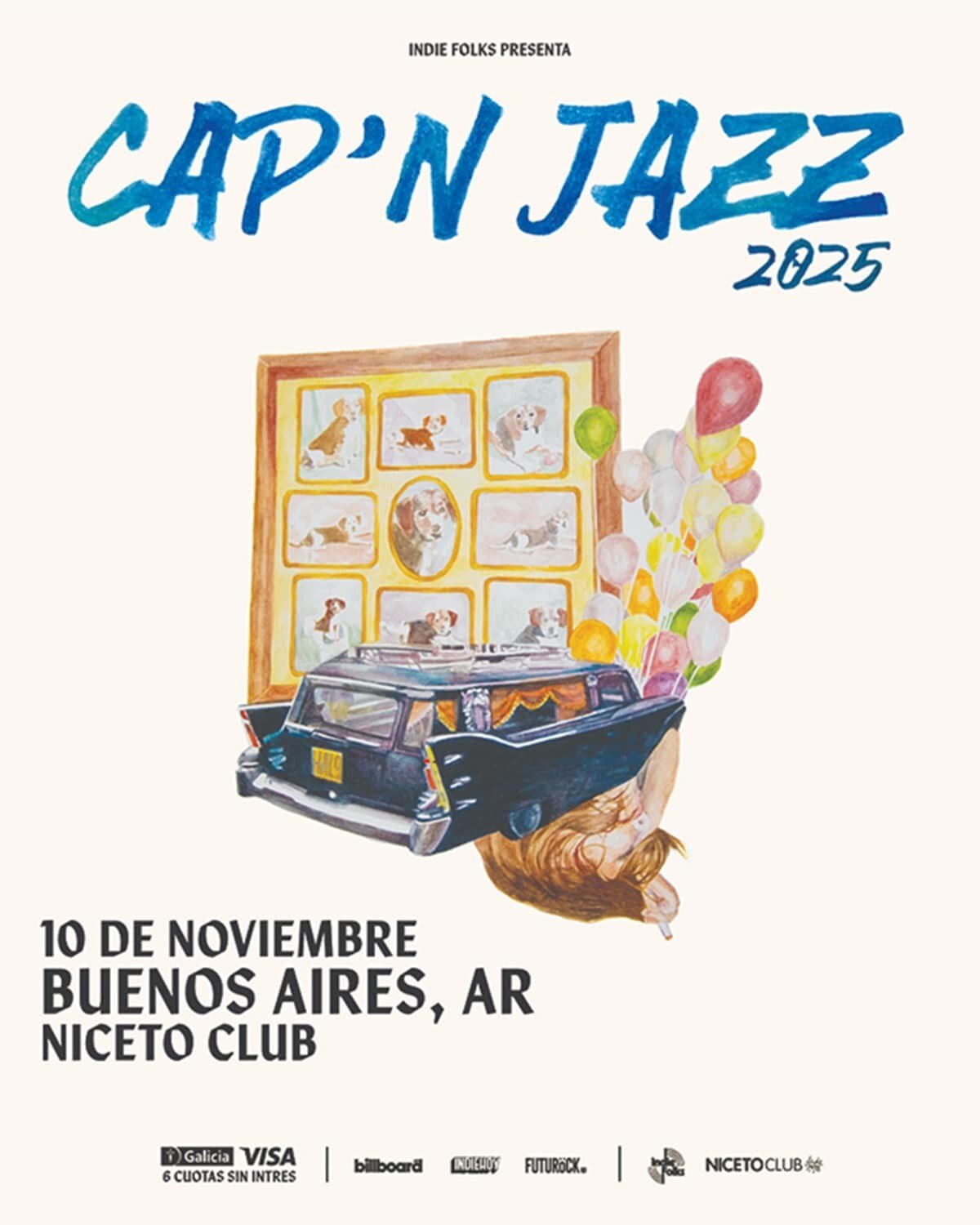 Cap'n Jazz en Argentina