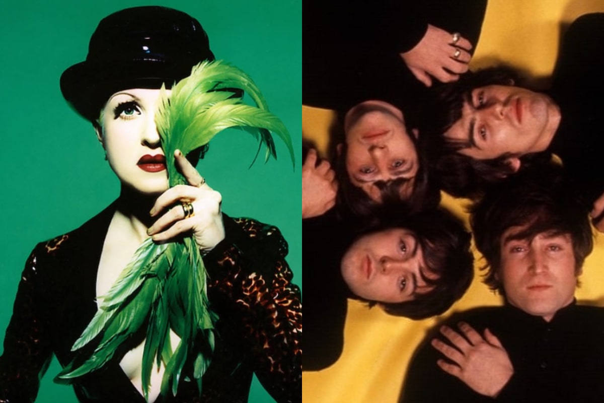 Cyndi Lauper y The Beatles