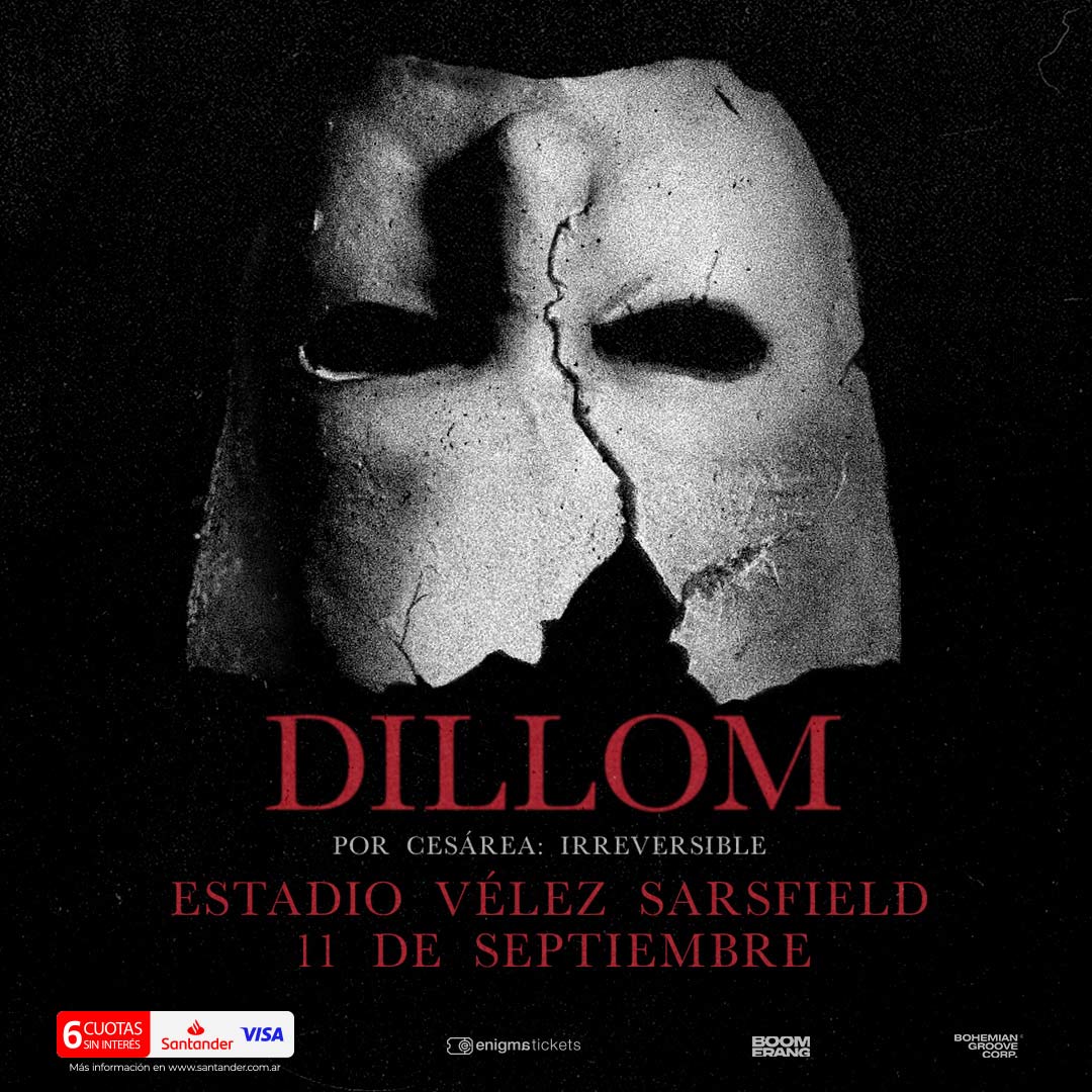 Dillom en Estadio Vélez Sarsfield
