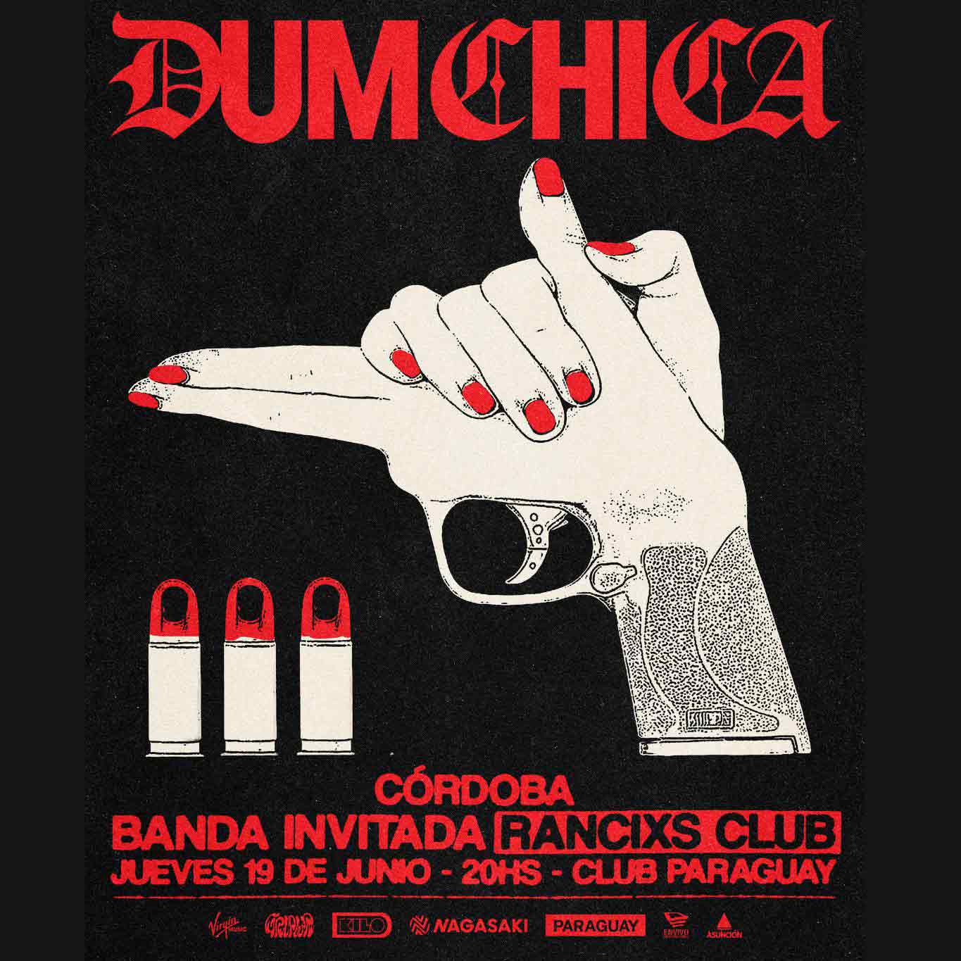 Dum Chica y Rancixs Club en Córdoba
