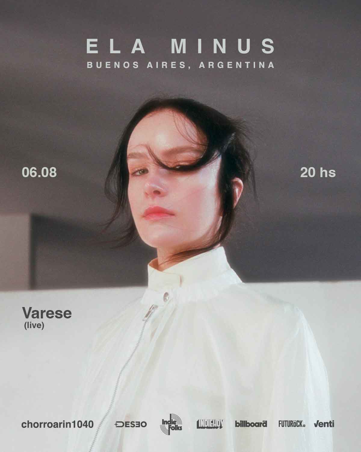 Ela Minus en Argentina