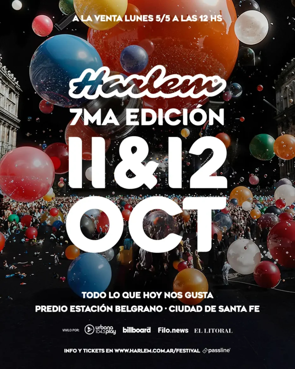 Festival Harlem 2025 en Santa Fe