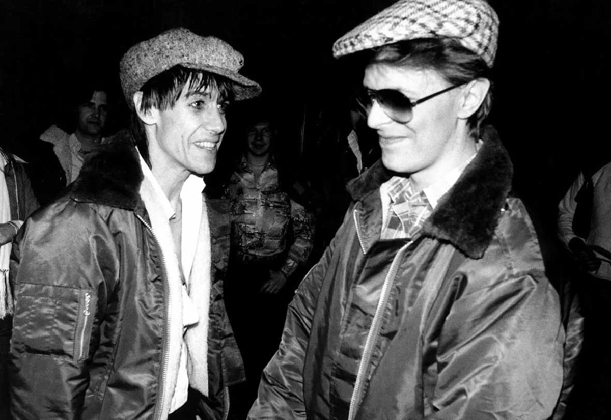 Iggy Pop y David Bowie