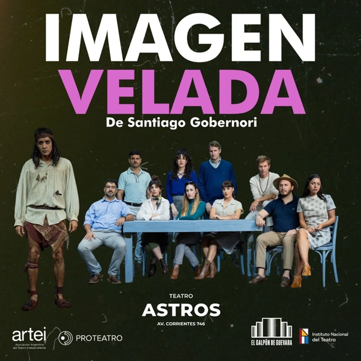 Imagen velada en Teatro Astros