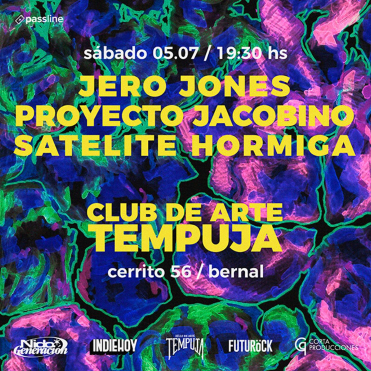 Jero Jones, Proyecto Jacobino y Satélite Hormiga en Tempuja