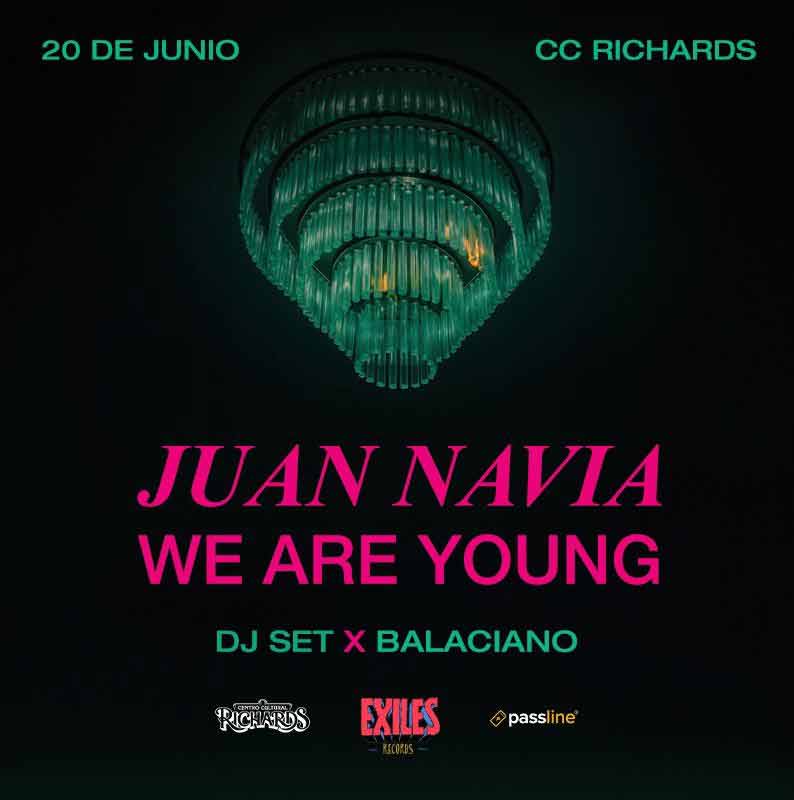 Juan Navia y We Are Young en CC Richards