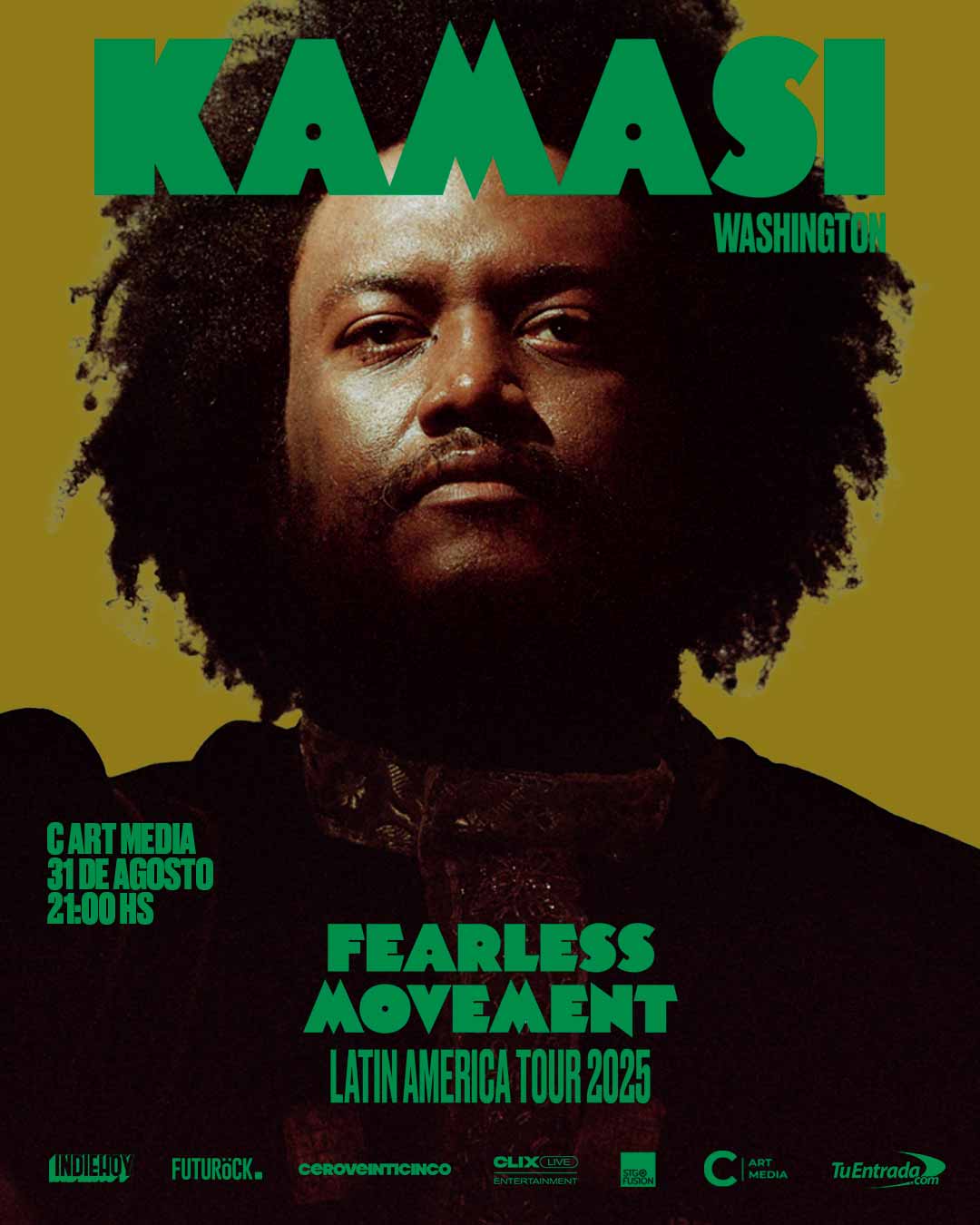 Kamasi Washington en Argentina