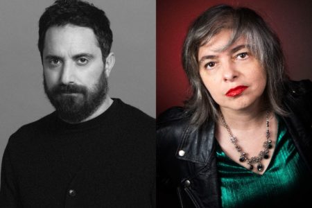 Pablo Larraín y Mariana Enriquez