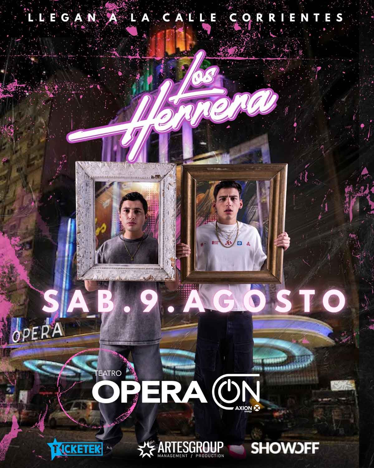 Los Herrera en Teatro Ópera
