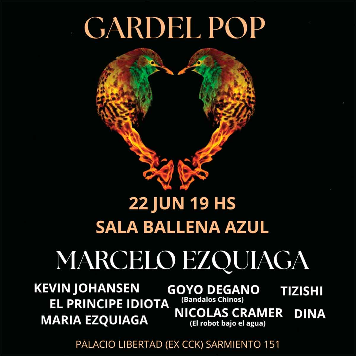 Marcelo Ezquiaga en Palacio Libertad
