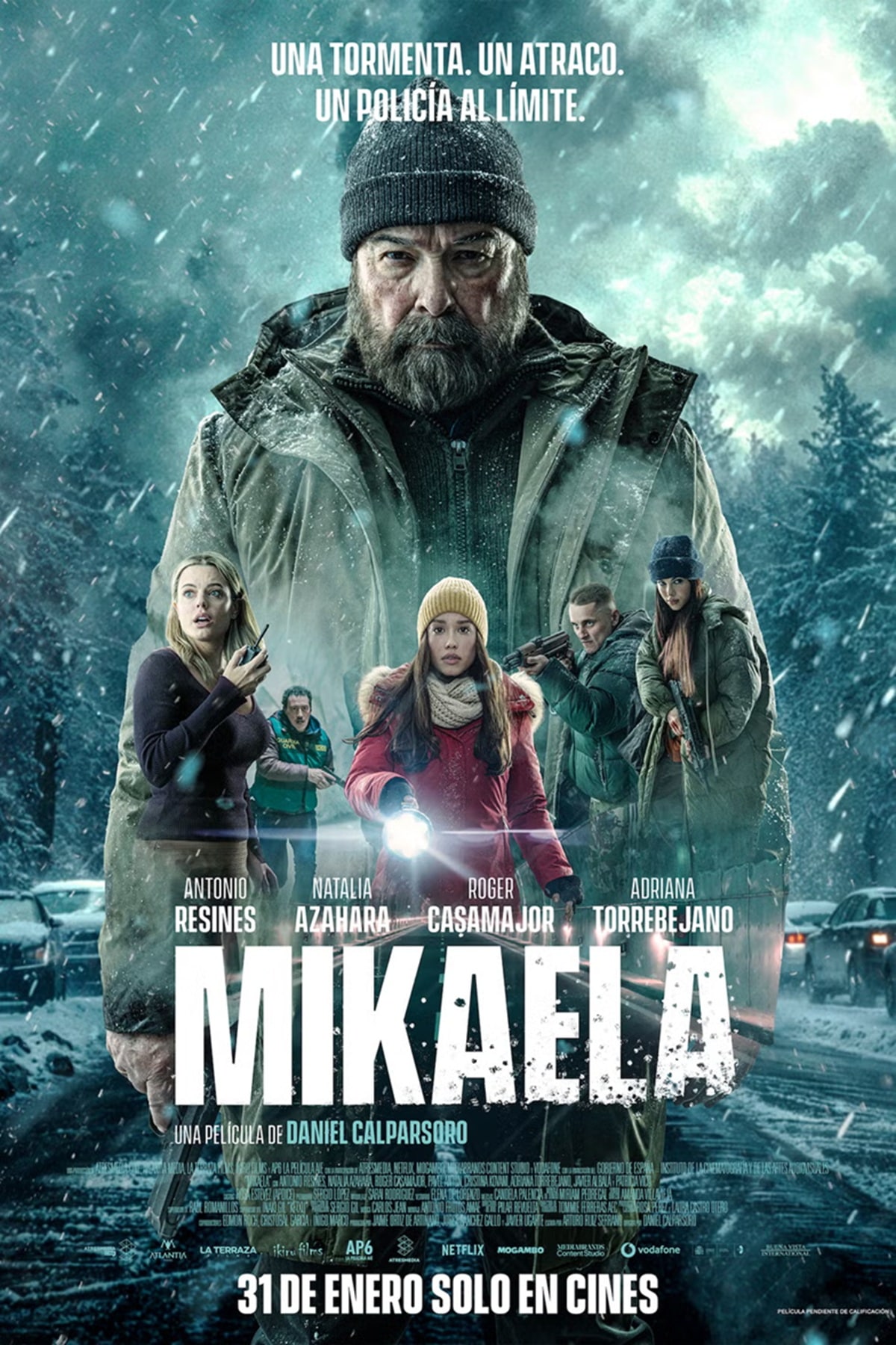 Póster de Mikaela, película española de 2025