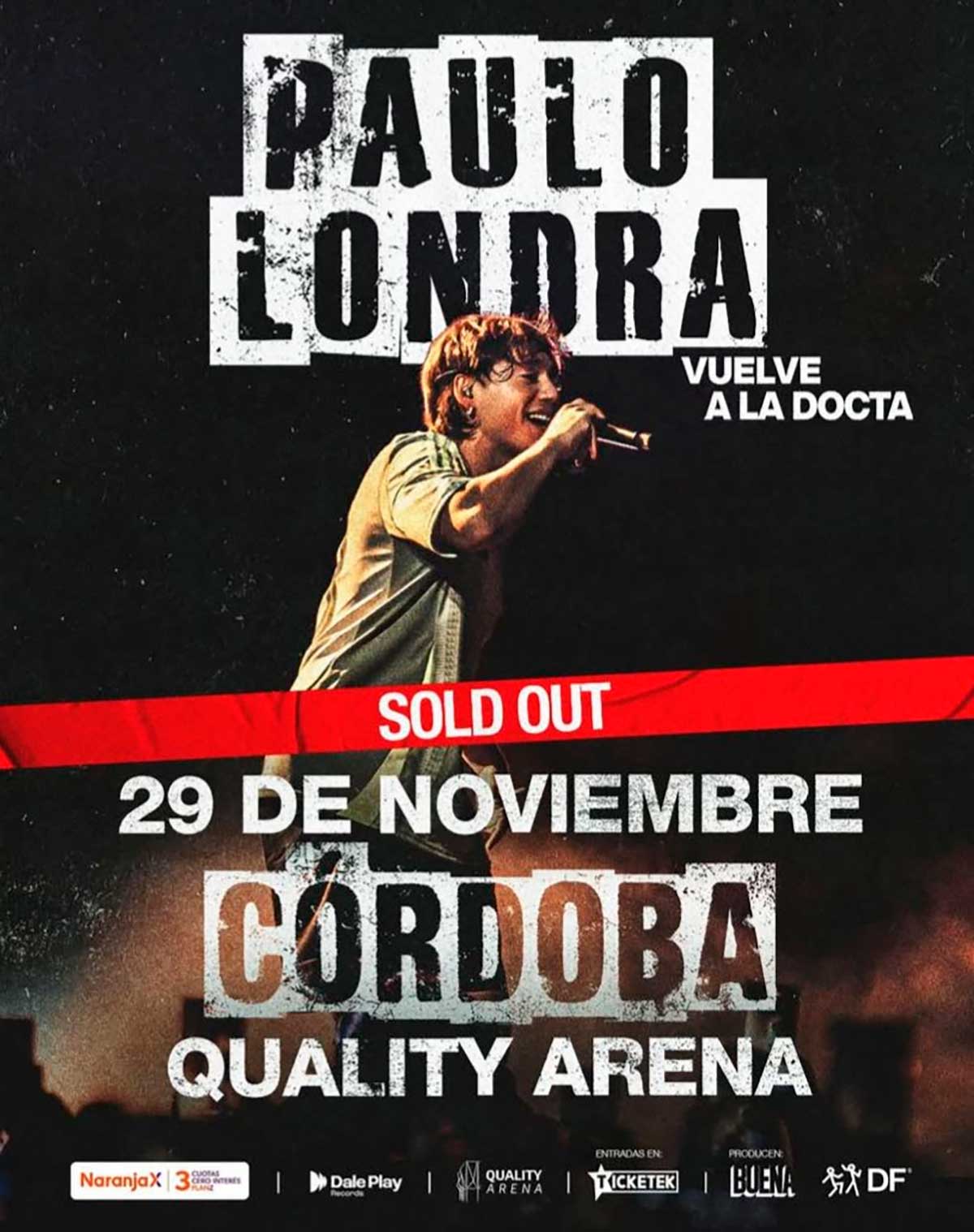 Paulo Londra en Córdoba