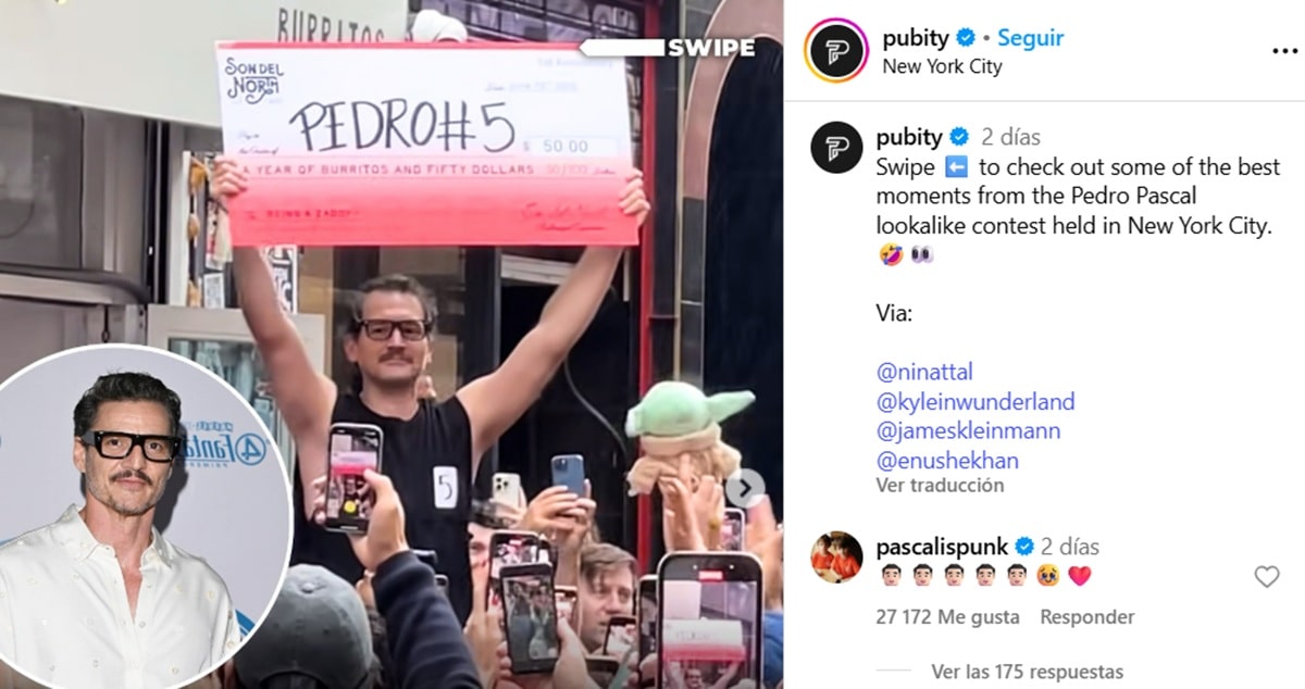 Hicieron un concurso de dobles de Pedro Pascal y el ganador sorprendió a todos