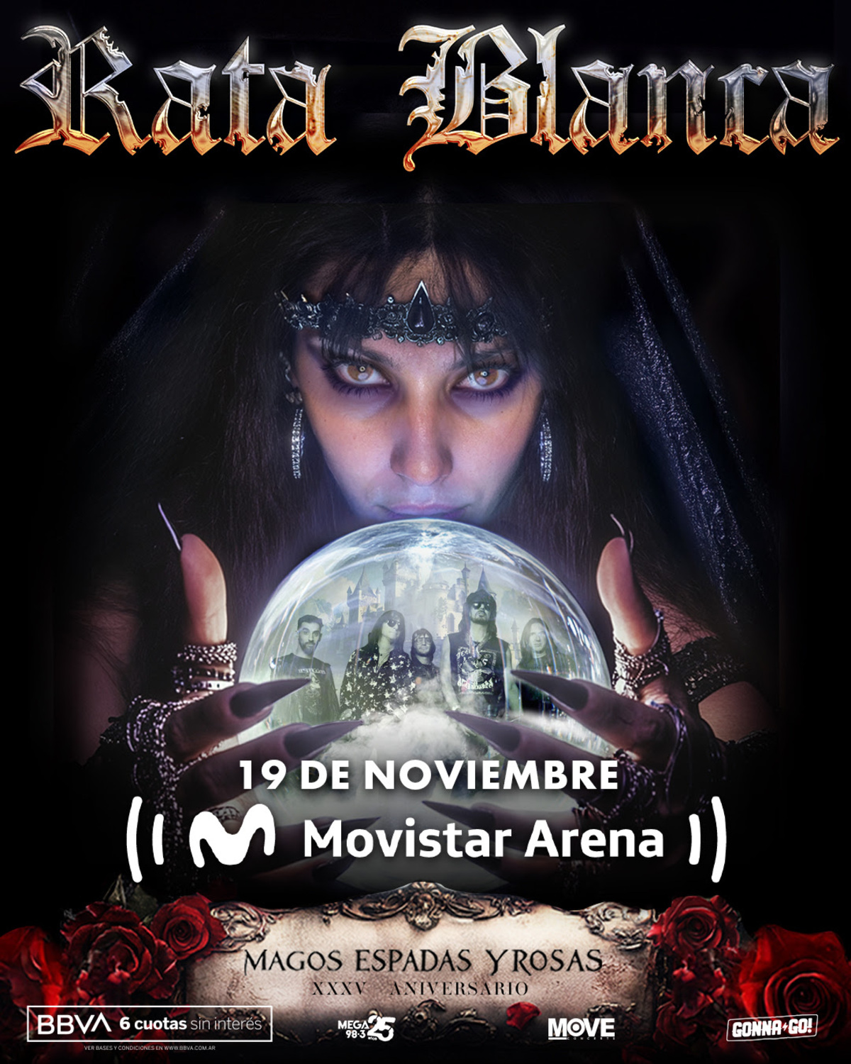Rata Blanca en Movistar Arena