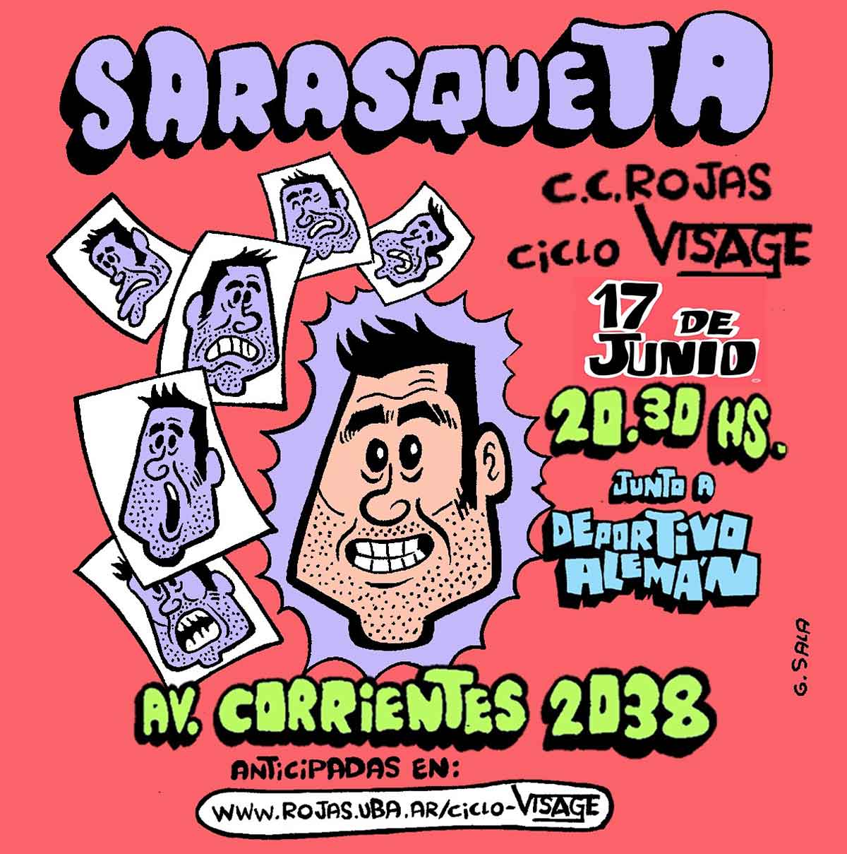 Sarasqueta y Deportivo Alemán en CC Rojas