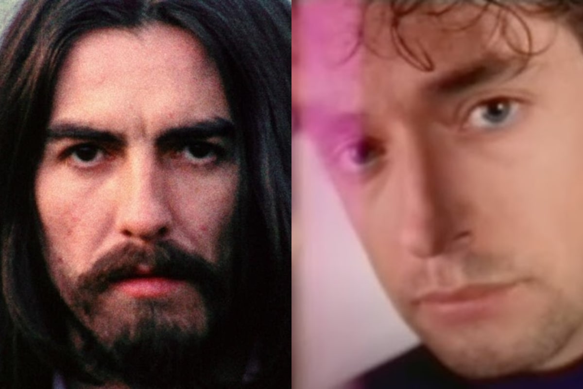 The Beatles en el video de "Something" / Gustavo Cerati en el video de "Te llevo para que me lleves"