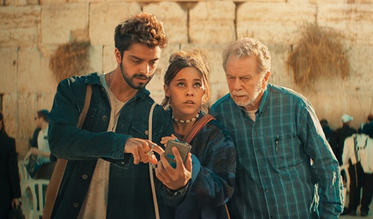Rodrigo Simas, Thati Lopes y Jonas Bloch en ¡Viva la vida!