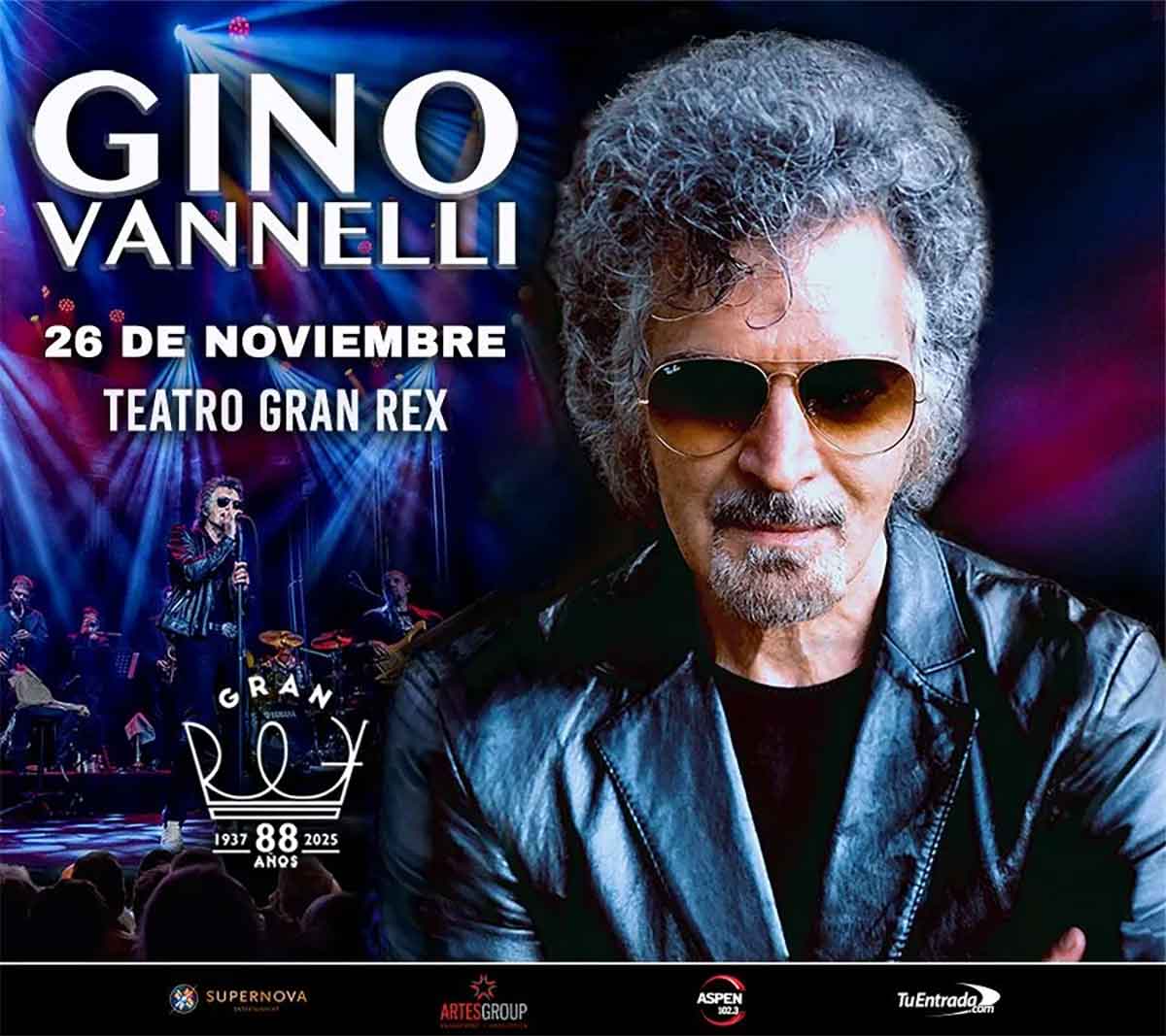 Gino Vannelli en Argentina