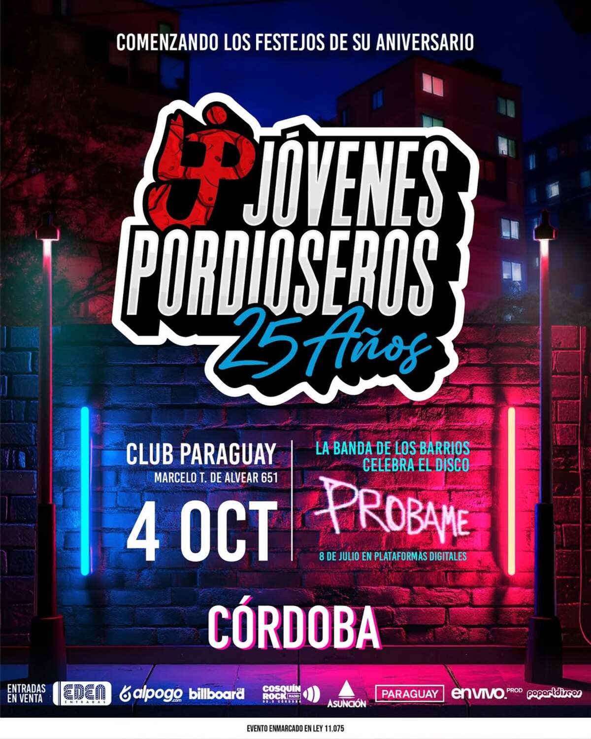 Jóvenes Pordioseros en Córdoba