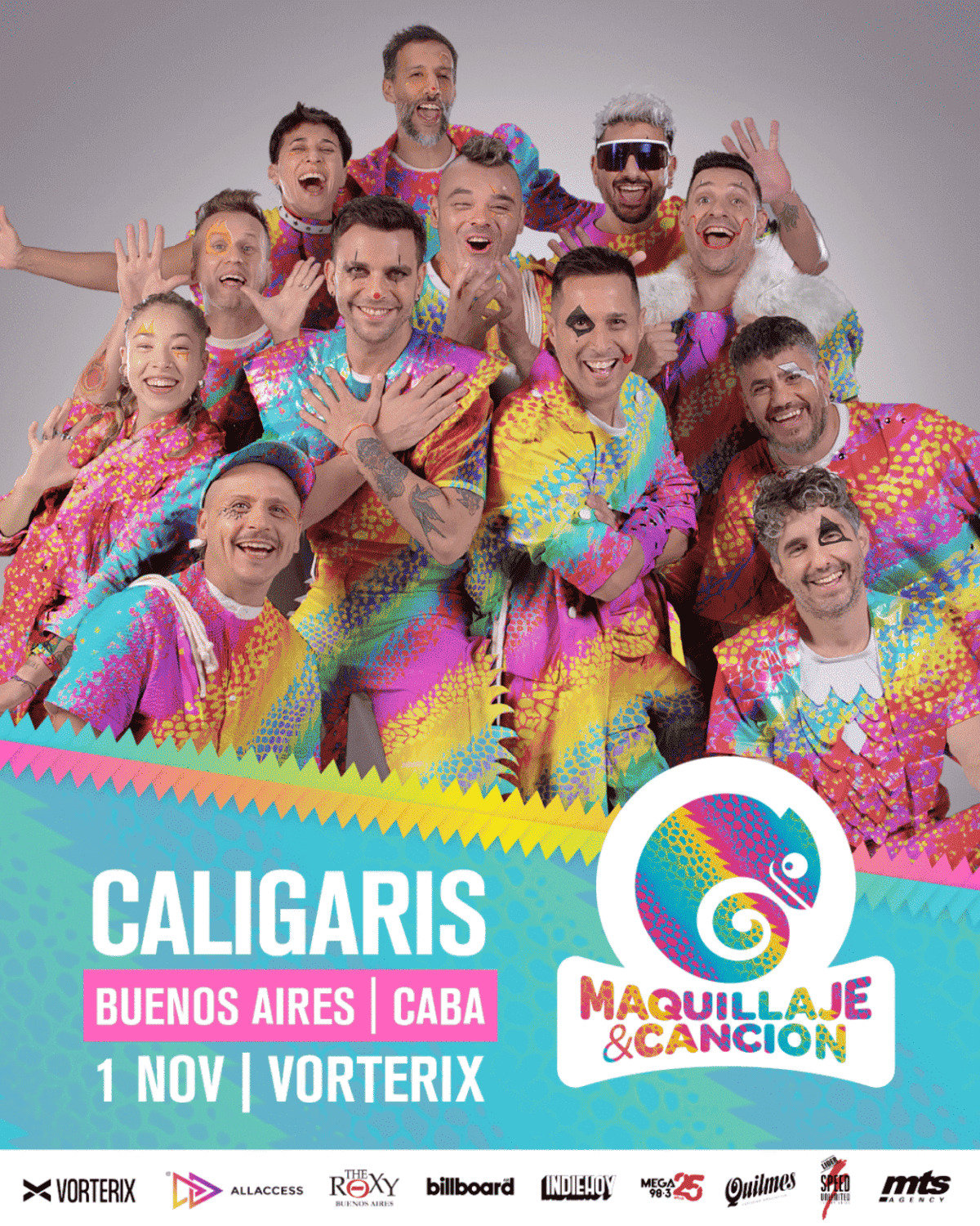 Los Caligaris en Teatro Vorterix