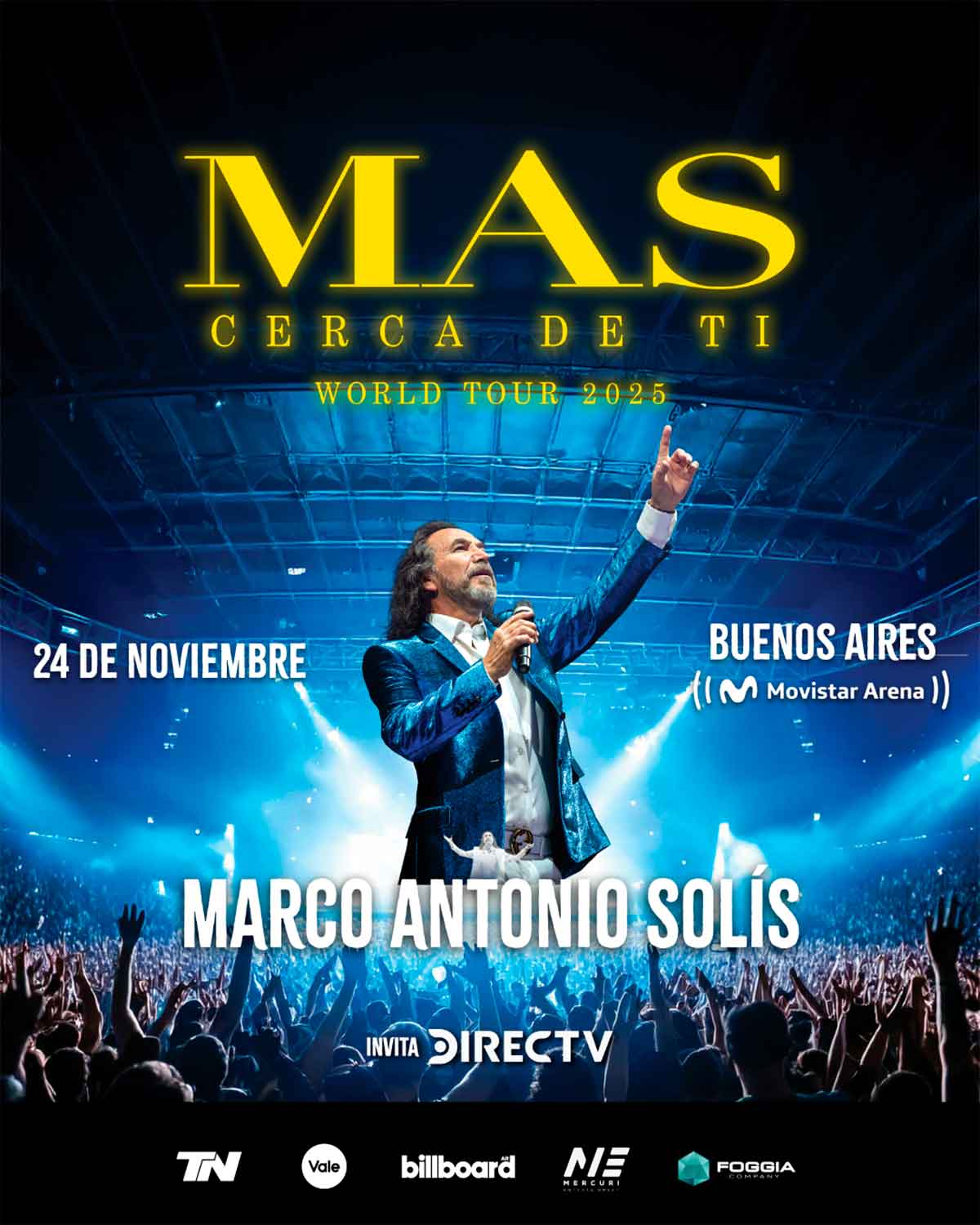Marco Antonio Solís en Argentina