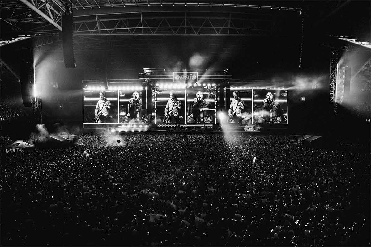 Oasis en el primer show de la gira Live '25