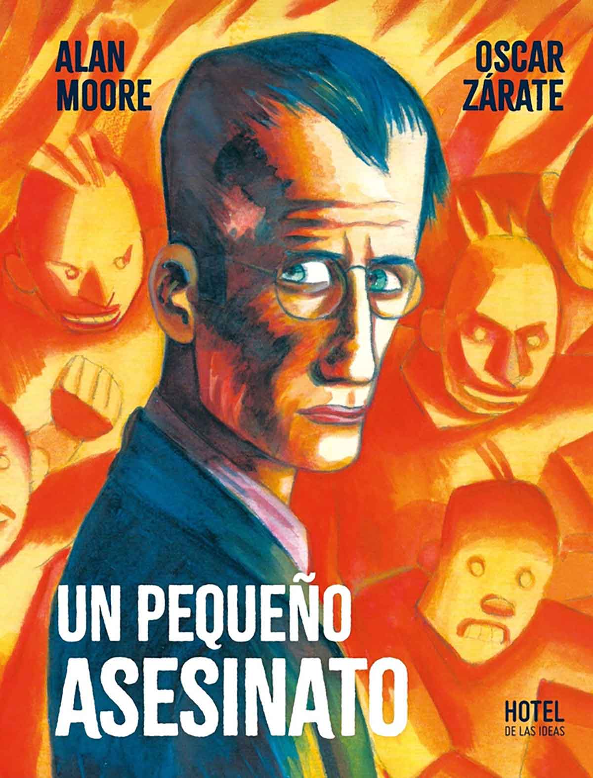 Tapa de Un pequeño asesinato, libro de Alan Moore y Oscar Zárate