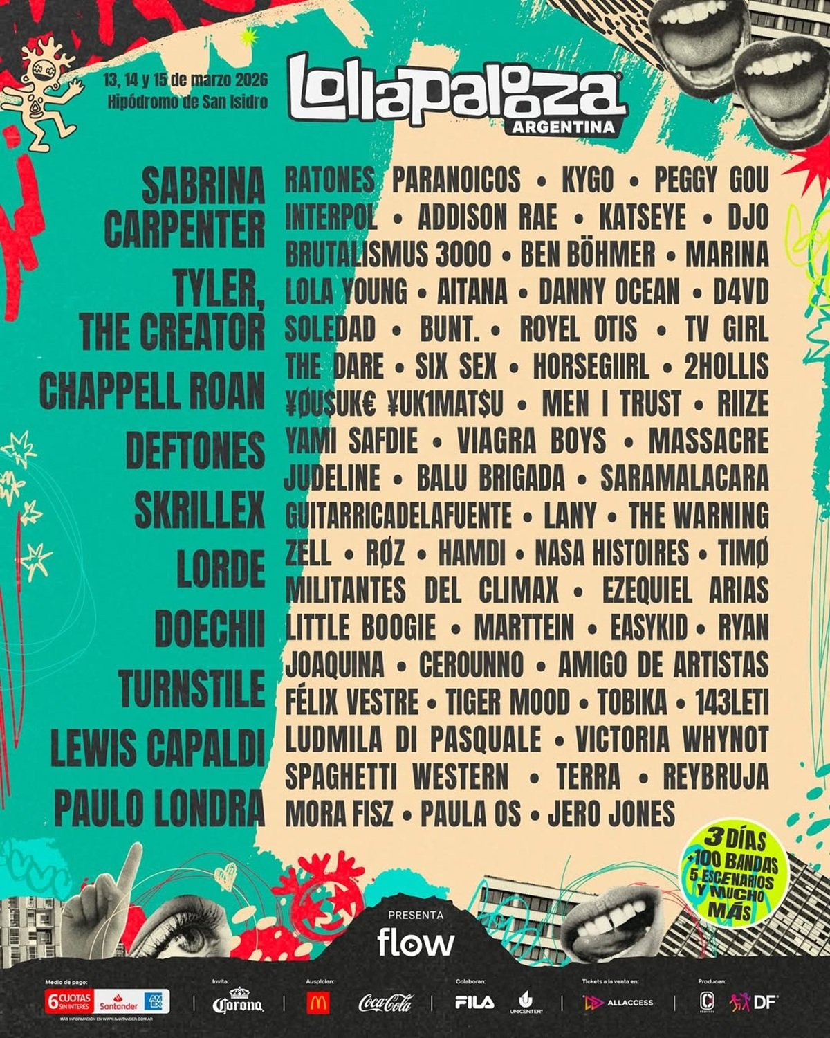 Lollapalooza Argentina 2026