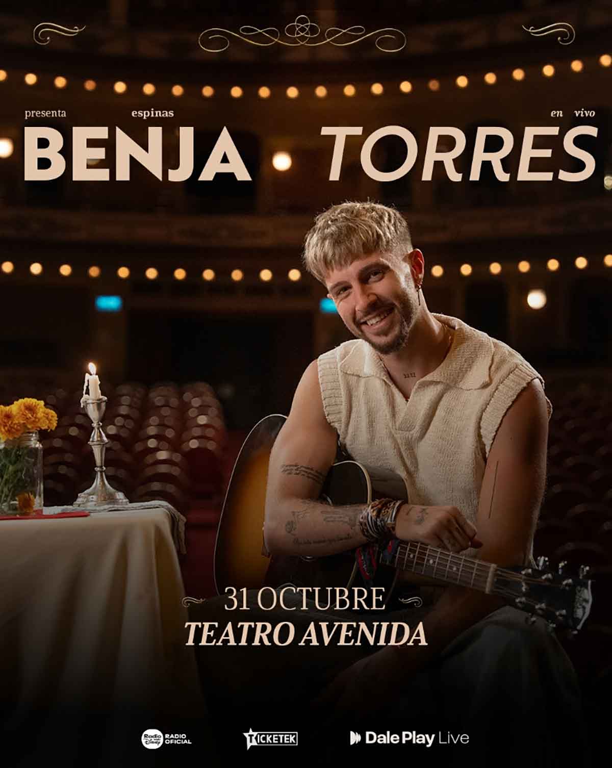 Benja Torres en Teatro Avenida