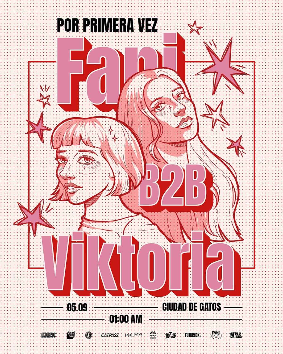 Viktoria Jáuregui y Fani en La Plata