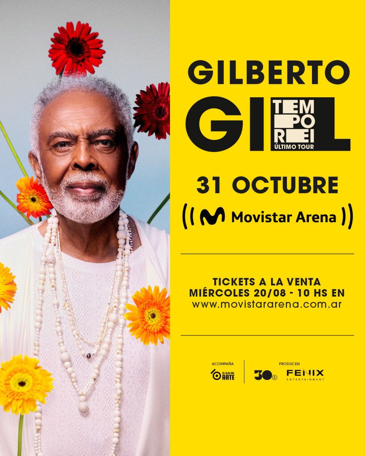 Gilberto Gil en Argentina