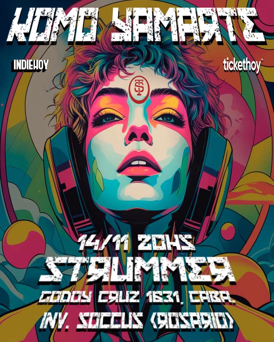 Komo Yamarte en Strummer Bar