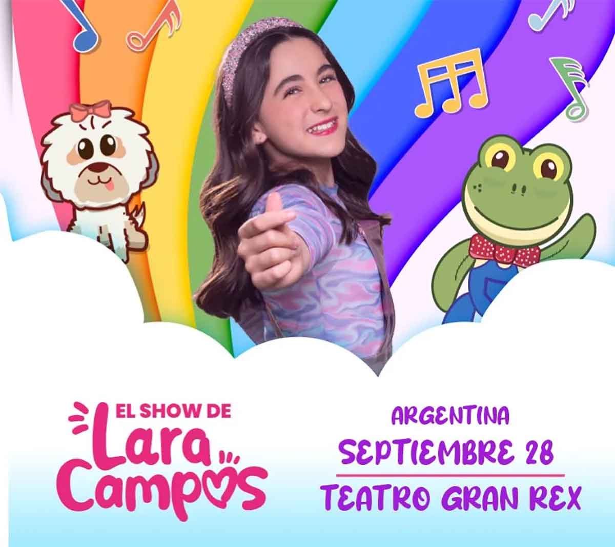 Lara Campos en Argentina