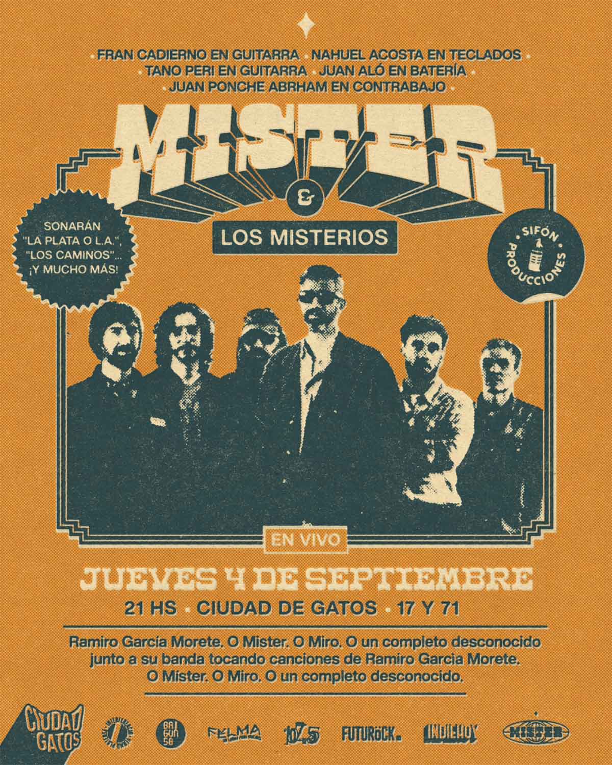 Mister & Los Misterios en La Plata