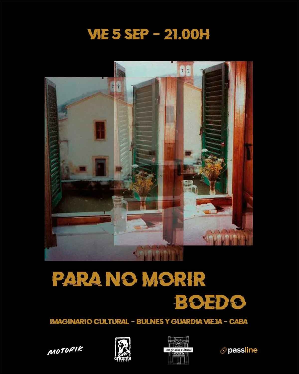 Para No Morir y Boedo en Imaginario Cultural Bar