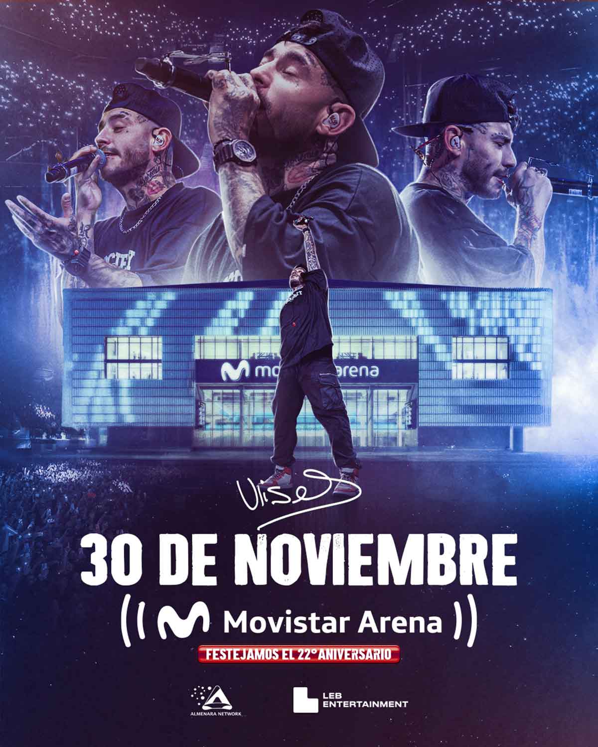 Ulises Bueno en Movistar Arena