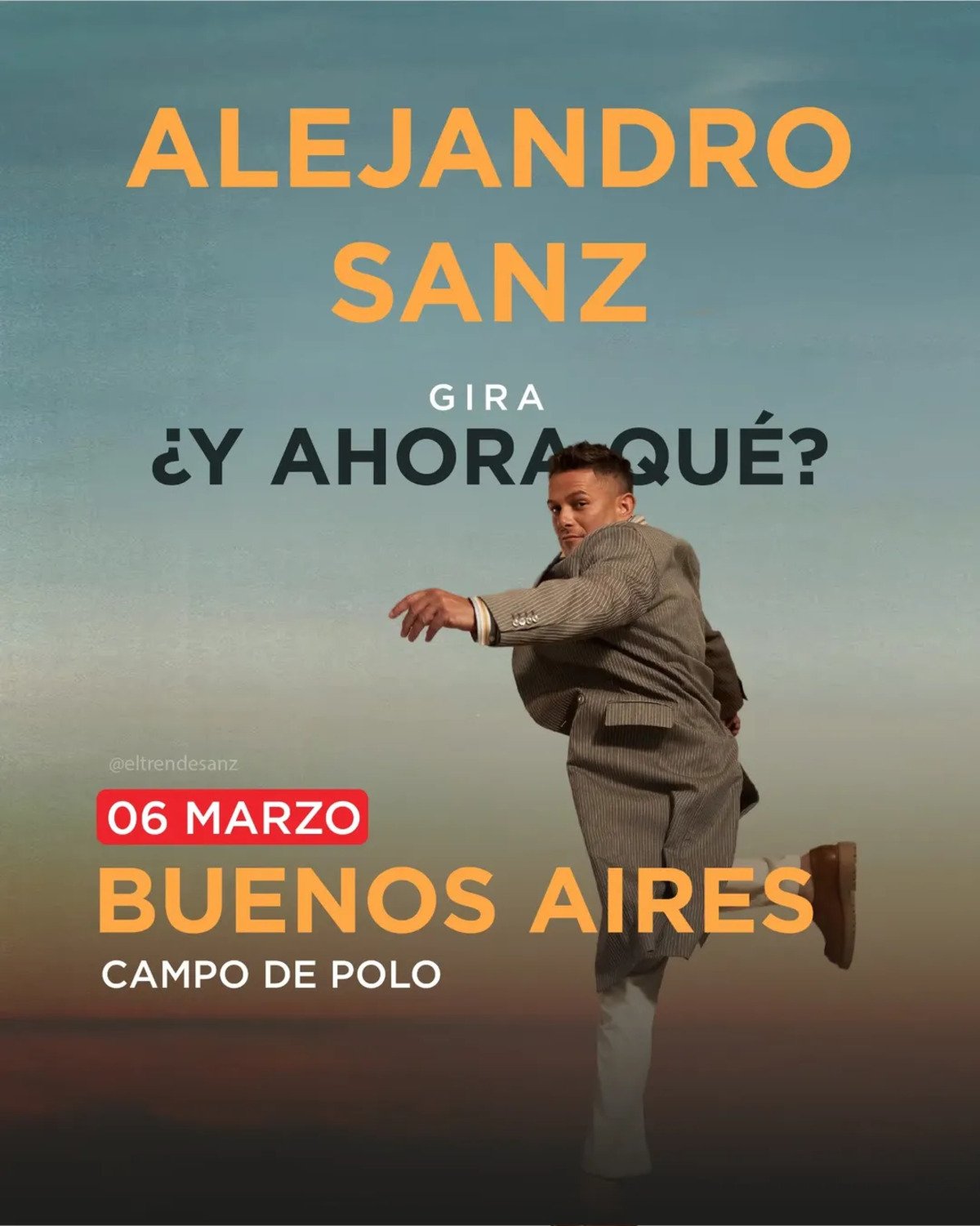 Alejandro Sanz en Campo de Polo
