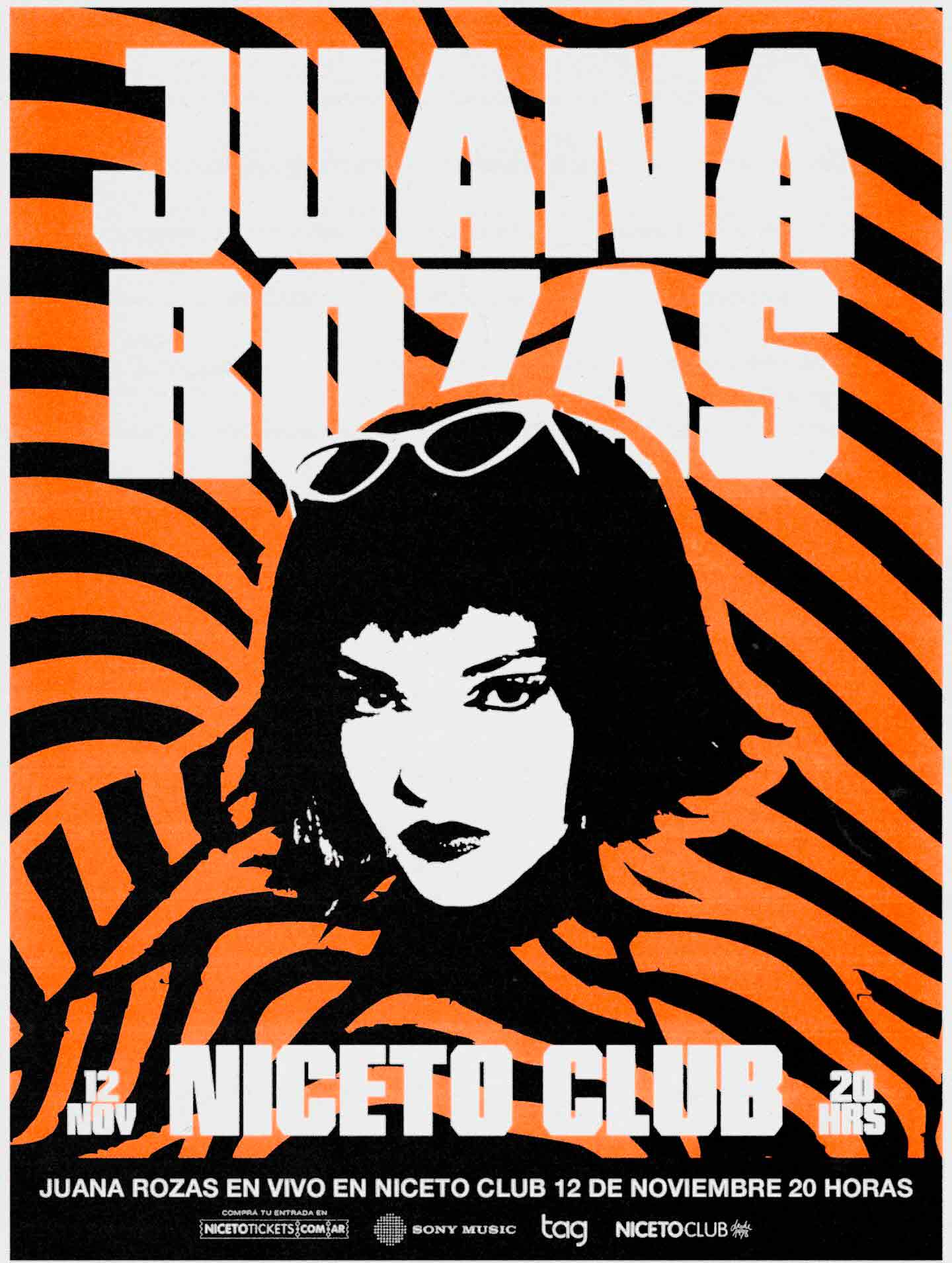 Juana Rozas en Niceto Club