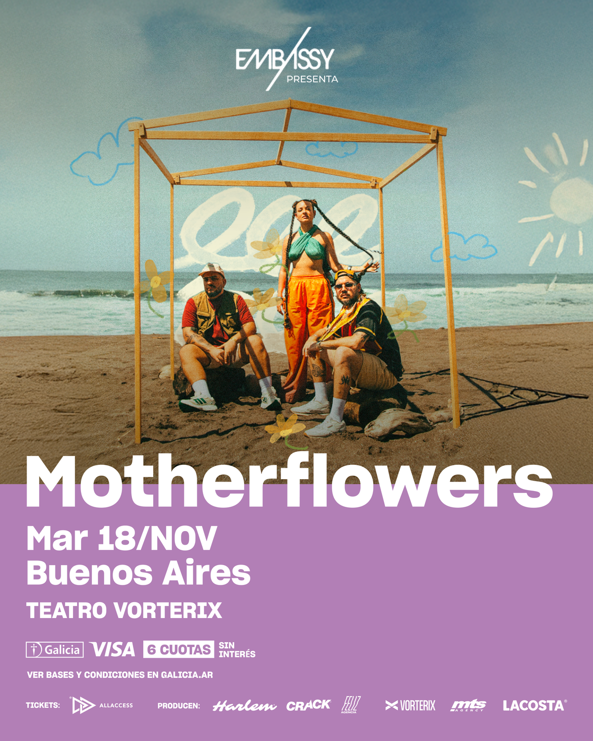 Motherflowers en Argentina